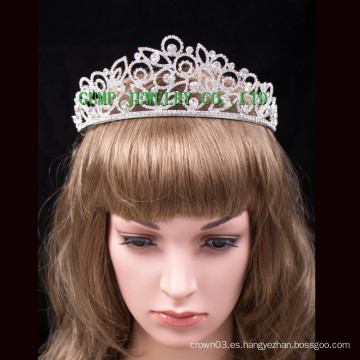 Venta al por mayor Princess Party Tiara rhinestone Crown